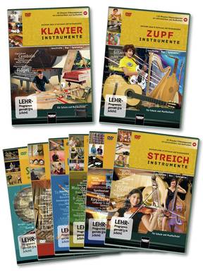 Instrumentenkunde-DVDs Paket