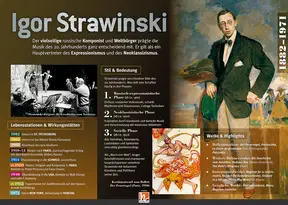 Poster Sekundarstufe: Igor Strawinski