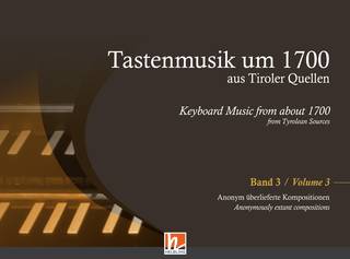 Tastenmusik um 1700 (Bd.3) Sammlung