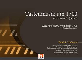 Tastenmusik um 1700 (Bd.4) Sammlung
