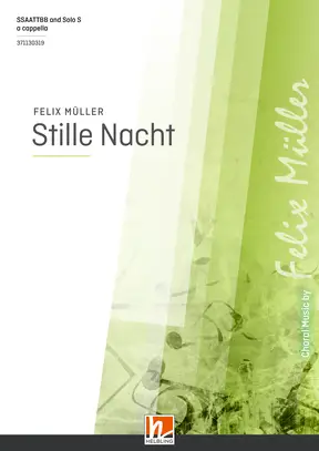 Stille Nacht Chor-Einzelausgabe SSAATTBB