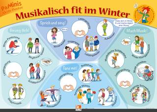 Poster Grundschule: Musikalisch fit im Winter