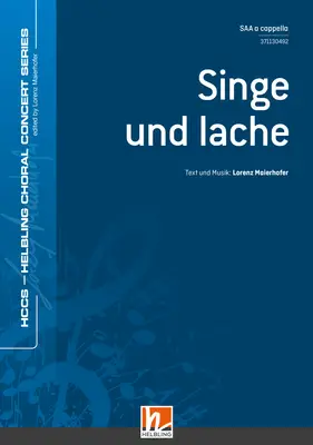 Singe und lache Chor-Einzelausgabe SAA