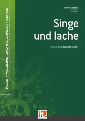 Singe und lache Chor-Einzelausgabe TTBB