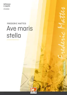 Ave maris stella Chor-Einzelausgabe SATB divisi