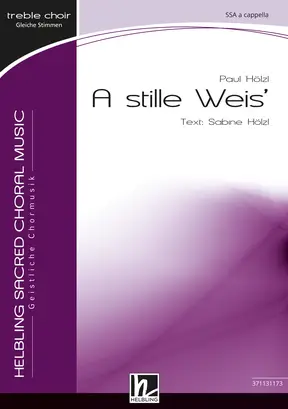 A stille Weis' Chor-Einzelausgabe SSA