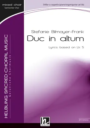Duc in altum Chor-Einzelausgabe SABar