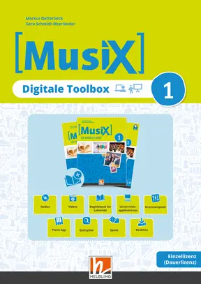 MusiX 1 (ab 2019) Digitale Toolbox Einzellizenz