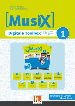 MusiX 1 (ab 2019) Digitale Toolbox Schullizenz