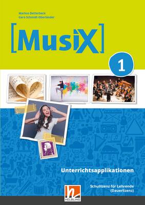 MusiX 1 (ab 2019) Unterrichtsapplikationen Schullizenz (Online-Version)