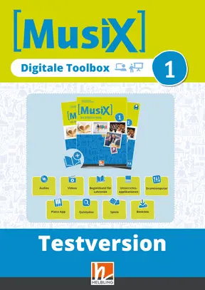 MusiX 1 (ab 2019) Digitale Toolbox Testversion