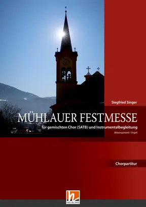 Mühlauer Festmesse Chorpartitur SATB