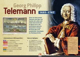 Poster Sekundarstufe: Georg Philipp Telemann