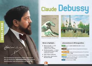 Poster Sekundarstufe: Claude Debussy