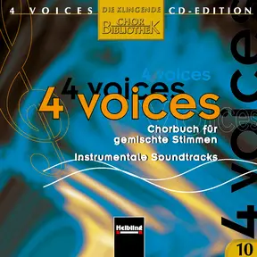 4 voices – CD 10 mit instrumentalen Soundtracks Instrumentale Playbacks