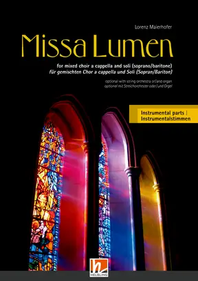 Missa Lumen Instrumentalstimmen