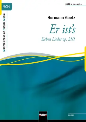 Er ist's Chor-Einzelausgabe SATB