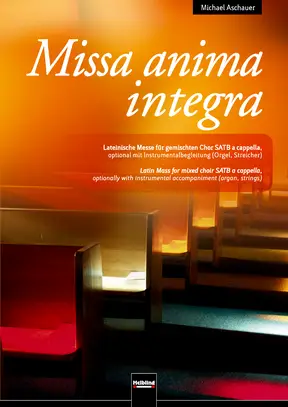 Missa anima integra Chorpartitur SATB