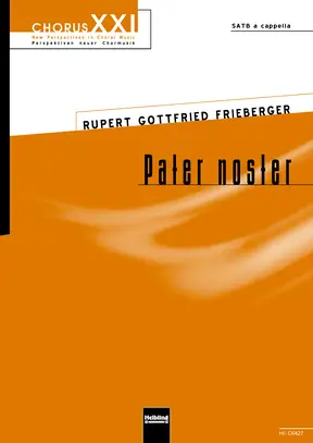 Pater noster Chor-Einzelausgabe SATB