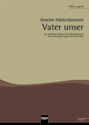 Vater unser Chor-Einzelausgabe TTBB