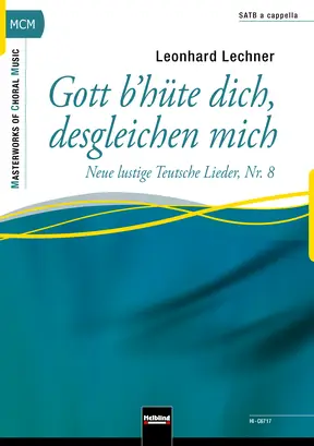 Gott b'hüte dich, desgleichen mich Chor-Einzelausgabe SATB