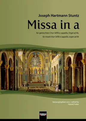 Missa in a Chorpartitur SATB