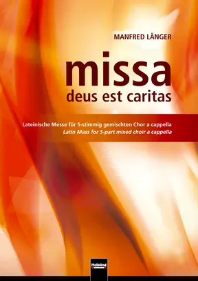 Missa deus est caritas Chorpartitur SMATB