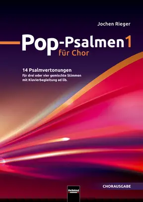 Pop-Psalmen 1 Chorpartitur SATB