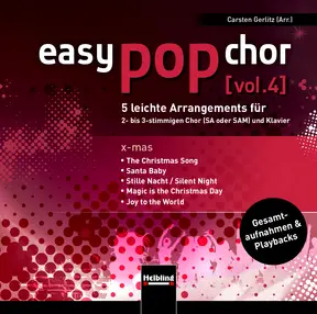 easy pop chor (vol. 4) - X-mas Gesamtaufnahmen und Playbacks