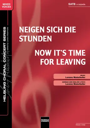 Neigen sich die Stunden Chor-Einzelausgabe SATB