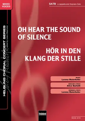 Hör in den Klang der Stille Chor-Einzelausgabe SATB