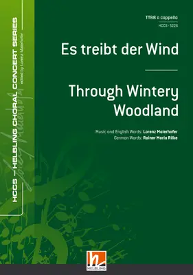 Es treibt der Wind Chor-Einzelausgabe TTBB