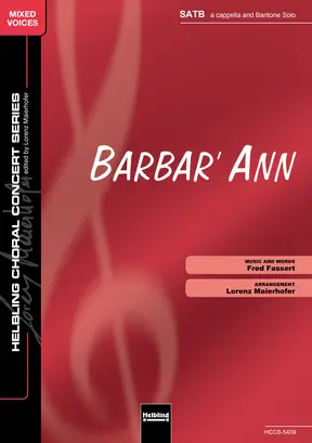 Barbar' Ann Chor-Einzelausgabe SATB