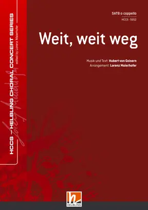 Weit, weit weg Chor-Einzelausgabe SATB