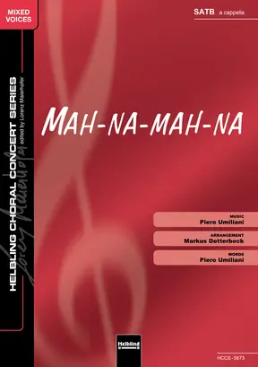 Mah-na-mah-na Chor-Einzelausgabe SATB divisi