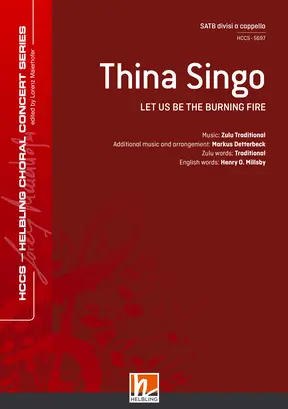 Thina Singo Chor-Einzelausgabe SATB divisi