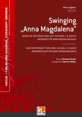 Swinging Anna Magdalena Chor-Einzelausgabe SAB
