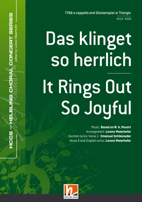 It Rings Out so Joyful Chor-Einzelausgabe TTBB