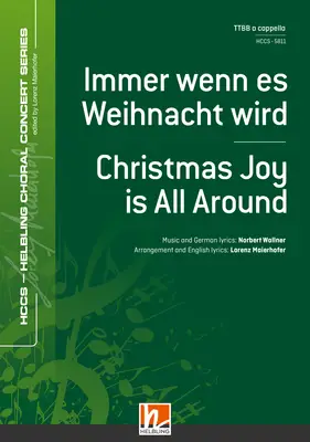 Immer wenn es Weihnacht wird Chor-Einzelausgabe TTBB