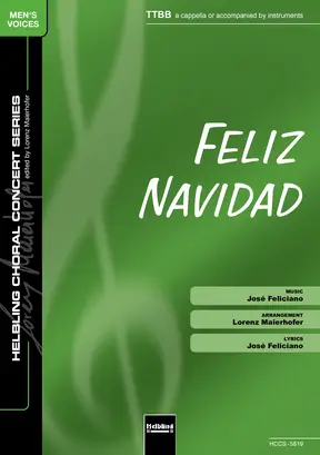 Feliz Navidad Chor-Einzelausgabe TTBB