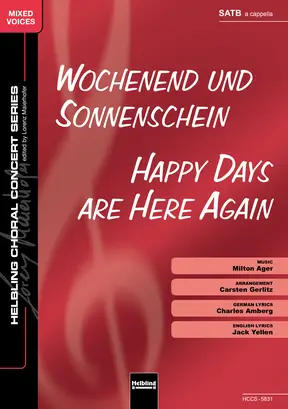 Wochenend und Sonnenschein Chor-Einzelausgabe SATB