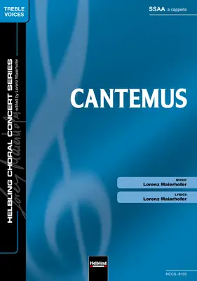 Cantemus Chor-Einzelausgabe SSAA