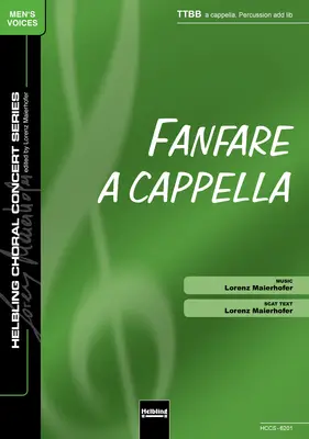 Fanfare a cappella Chor-Einzelausgabe TTBB