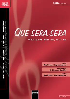 Que sera, sera Chor-Einzelausgabe SATB