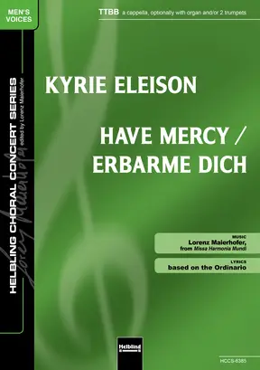 Kyrie eleison Chor-Einzelausgabe TTBB