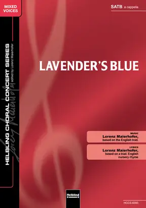 Lavender's Blue Chor-Einzelausgabe SATB