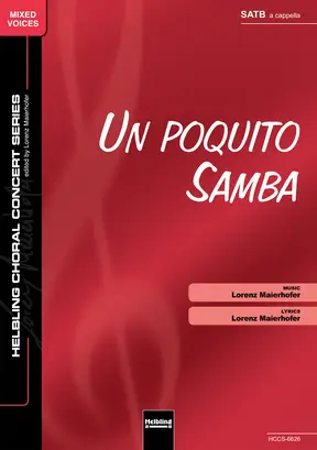 Un poquito Samba Chor-Einzelausgabe SATB