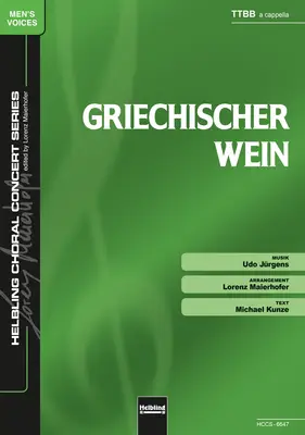 Griechischer Wein Chor-Einzelausgabe TTBB