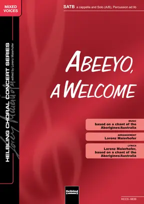 Abeeyo, a Welcome Chor-Einzelausgabe SATB
