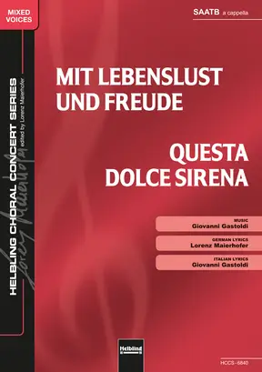 Questa dolce Sirena Chor-Einzelausgabe SAATB